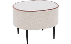 Goossens nachtkastje venus beige stof - 8250163-{merk}-proefmodel-proefmodel-02